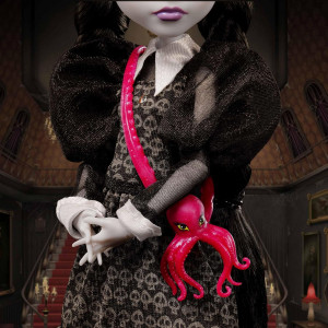 Monster High Skullector Addams Family Morticia & Wednesday - Венсдей и Мартиша 