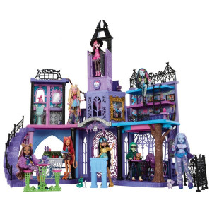 MONSTER HIGH - Школа с привидениями с 7 игровыми зонами и 35+ сюжетными деталями