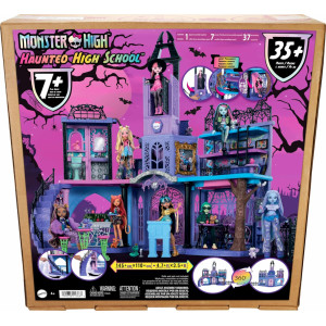 MONSTER HIGH - Школа с привидениями с 7 игровыми зонами и 35+ сюжетными деталями