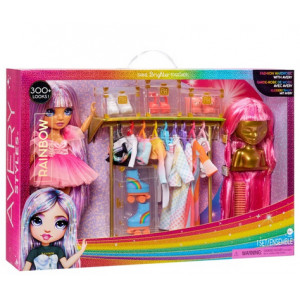 Игровой набор Rainbow High Playset Avery's Fashion Rack