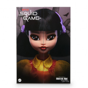 Кукла Monster High Skullector Squid Game Young-Hee Doll, Игра в кальмара