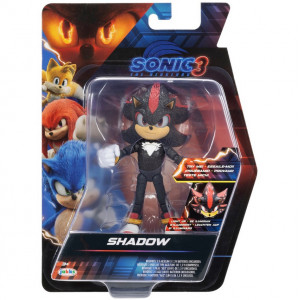 Sonic the Hedgehog 3 Шедоу светящийся, Figur Shadow mit Licht 13 cm