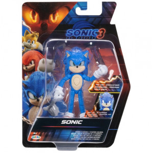 Sonic the Hedgehog 3 Соник светящийся, Action Figure Light-Up Sonic 12cm