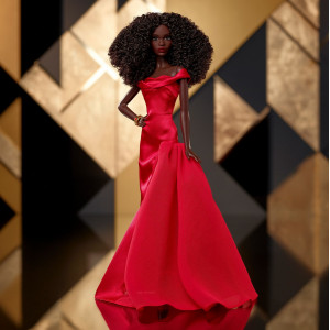  Кукла Barbie Signature Black Barbie by Kitty Black Perkins, в честь 45-летия первой темнокожей Барби 