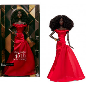  Кукла Barbie Signature Black Barbie by Kitty Black Perkins, в честь 45-летия первой темнокожей Барби 