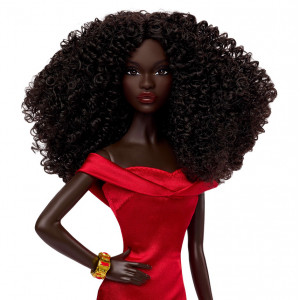  Кукла Barbie Signature Black Barbie by Kitty Black Perkins, в честь 45-летия первой темнокожей Барби 