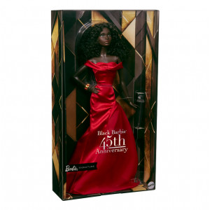  Кукла Barbie Signature Black Barbie by Kitty Black Perkins, в честь 45-летия первой темнокожей Барби 