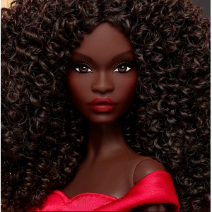  Кукла Barbie Signature Black Barbie by Kitty Black Perkins, в честь 45-летия первой темнокожей Барби 