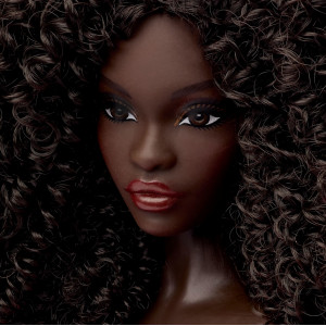  Кукла Barbie Signature Black Barbie by Kitty Black Perkins, в честь 45-летия первой темнокожей Барби 