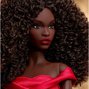  Кукла Barbie Signature Black Barbie by Kitty Black Perkins, в честь 45-летия первой темнокожей Барби 