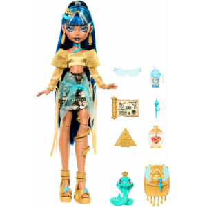 Кукла Monster High Cleo De Nile Doll in Golden Blouse - Клео де Нил