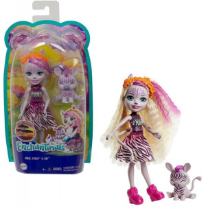 Игровой набор Enchantimals Zadie Zebra with Ref Animal Figure 15.5 см 