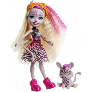 Игровой набор Enchantimals Zadie Zebra with Ref Animal Figure 15.5 см 