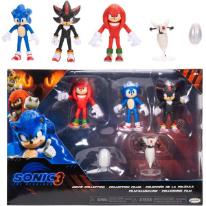 Набор из 4 фигурок Sonic 3 Movie Action Figures 424084