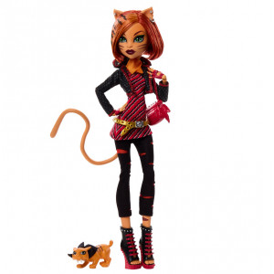 Кукла MONSTER HIGH Reproduction - Торалей Страйп базовая с питомцем