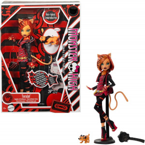 Кукла MONSTER HIGH Reproduction - Торалей Страйп базовая с питомцем