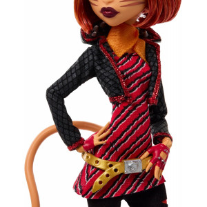 Кукла MONSTER HIGH Reproduction - Торалей Страйп базовая с питомцем