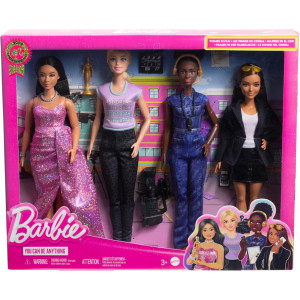 Набор кукол Barbie Careers Set of 4 Dolls & Accessories, Women in Film 