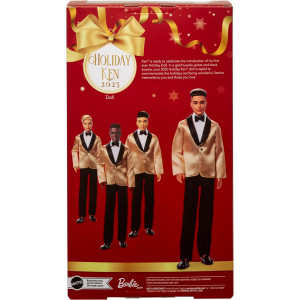 Кукла Barbie Signature 2025 Holiday Ken Doll 3