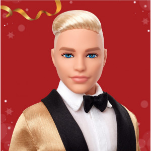  Кукла Barbie Signature 2025 Holiday Ken Doll 4