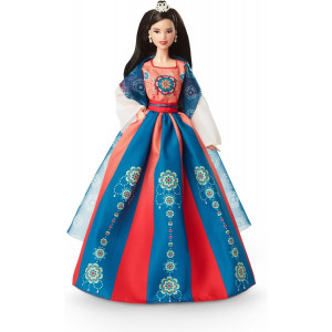 Кукла Barbie Signature Lunar New Year Doll in Traditional Hanfu Robe     