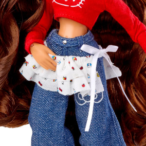 Кукла Bratz x Hello Kitty Yasmin Sanrio Fashion Doll with Accessories