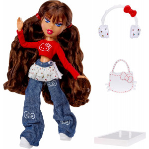 Кукла Bratz x Hello Kitty Yasmin Sanrio Fashion Doll with Accessories