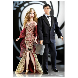 Набор кукол James Bond 007 Ken and Barbie Giftset, Набор кукол Барби Джеймс Бонд 007 Набор кукол James Bond 007 Ken and Barbie Giftset, Набор кукол Барби Джеймс Бонд 007