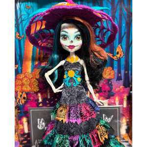 Кукла Monster High Skelita Calaveras Día De Muertos 2024 Howliday 