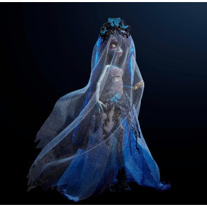 Кукла Monster High Skullector Tim Burtons Emily Corpse Bride, Эмили Труп невесты Кукла Monster High Skullector Tim Burtons Emily Corpse Bride, Эмили Труп невесты