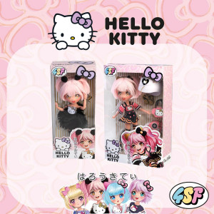 Hello Kitty Manga Golden Diva Roller, японская кукла Золотая Дива Роллер