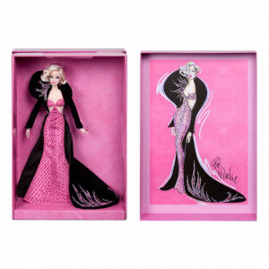 Кукла Barbie Bob Mackie Pink Glamor Doll 