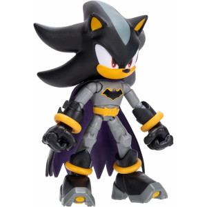 Фигурка Sonic the Hedgehog x DC Comics Шедоу-Бэтмен, Figure Shadow as Batman (13 cм)
