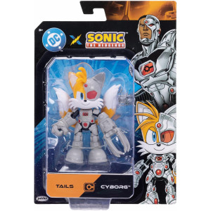Фигурка Sonic the Hedgehog x DC Comics Тейлз-Киборг, Figure Tails as Cyborg (13 cм)