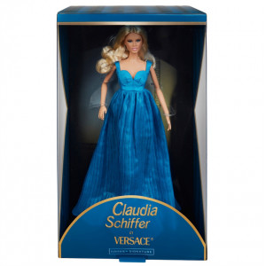 Кукла Claudia Schiffer Supermodel Barbie Doll in Versace Gown
