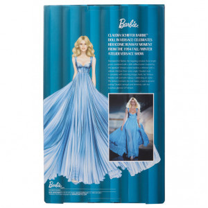 Кукла Claudia Schiffer Supermodel Barbie Doll in Versace Gown