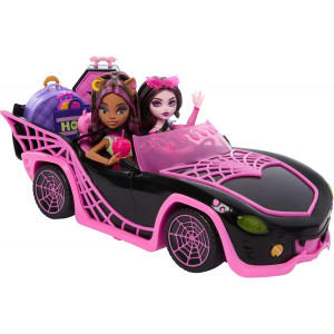 Игровой набор Monster High Eeekend Getaway 20+ Playset Clawdeen Wolf Draculaura Dolls