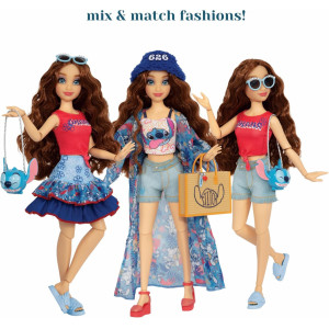 Кукла Disney Ily 4EVER Disney 100 I Love Stitch Deluxe Fashion Doll Кукла Disney Ily 4EVER Disney 100 I Love Stitch Deluxe Fashion Doll