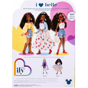 Кукла Disney Ily I Love Beauty and the Beast Belle Deluxe Fashion Doll 2025г