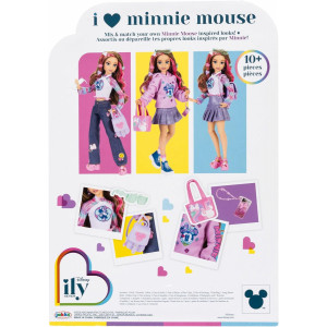 Кукла Disney Ily I Love Minnie Deluxe Fashion Doll 2025г