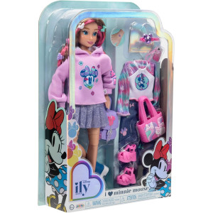 Кукла Disney Ily I Love Minnie Deluxe Fashion Doll 2025г