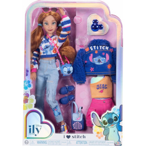 Кукла Disney Ily I Love Stitch Deluxe Fashion Doll 2024г