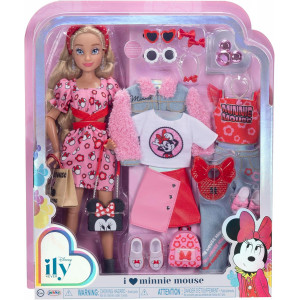 Кукла Disney Ily I Love Minnie Deluxe Fashion Doll