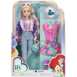 Кукла Disney Ily I Love Ariel Deluxe Fashion Doll 2024г