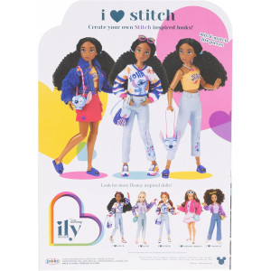 Кукла Disney Ily I Love Stitch Deluxe Fashion Doll 2024г Кукла Disney Ily I Love Stitch Deluxe Fashion Doll 2024г