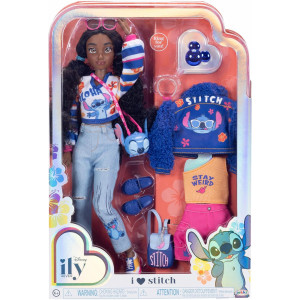 Кукла Disney Ily I Love Stitch Deluxe Fashion Doll 2024г Кукла Disney Ily I Love Stitch Deluxe Fashion Doll 2024г