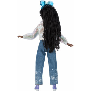 Disney Store Official Elsa ILY 4EVER Doll – Poseable Toy with Minnie Mouse Headband, Mickey Balloon, Park Snack Surprise & Other Accessories