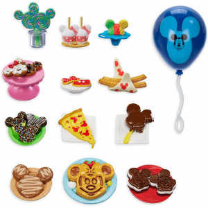 Disney Store Official Elsa ILY 4EVER Doll – Poseable Toy with Minnie Mouse Headband, Mickey Balloon, Park Snack Surprise & Other Accessories