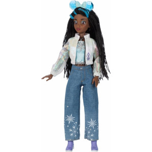 Disney Store Official Elsa ILY 4EVER Doll – Poseable Toy with Minnie Mouse Headband, Mickey Balloon, Park Snack Surprise & Other Accessories