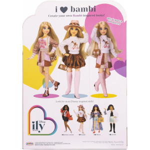 Кукла Disney Ily 4EVER Disney 100 I Love Bambi Deluxe Fashion Doll Кукла Disney Ily 4EVER Disney 100 I Love Bambi Deluxe Fashion Doll